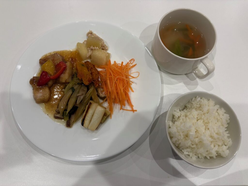 院内研修日と給食の日